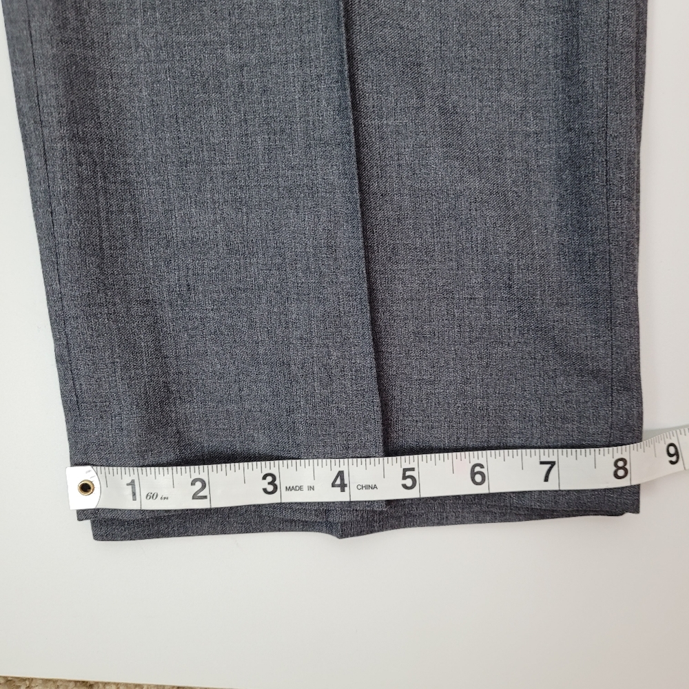 APT 9 MENS MODERN FIT FLAT FRONT TROUSERS PANT GRAY SIZE 32X30 *SEE VIDEO - Picture 9 of 10